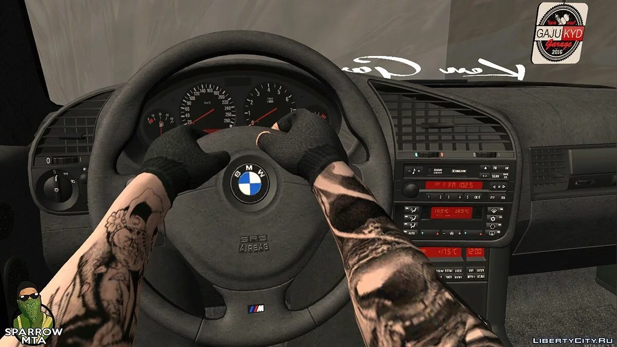 BMW E36 modifiée / GTA San Andreas