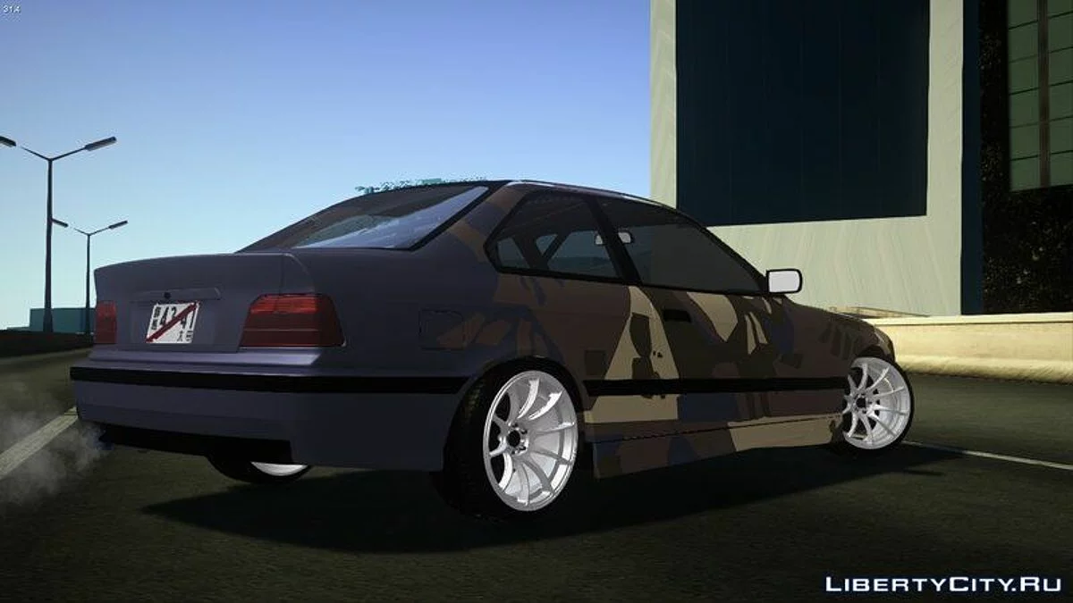 1998 BMW E36 Drift de Hazzard Garage / GTA San Andreas
