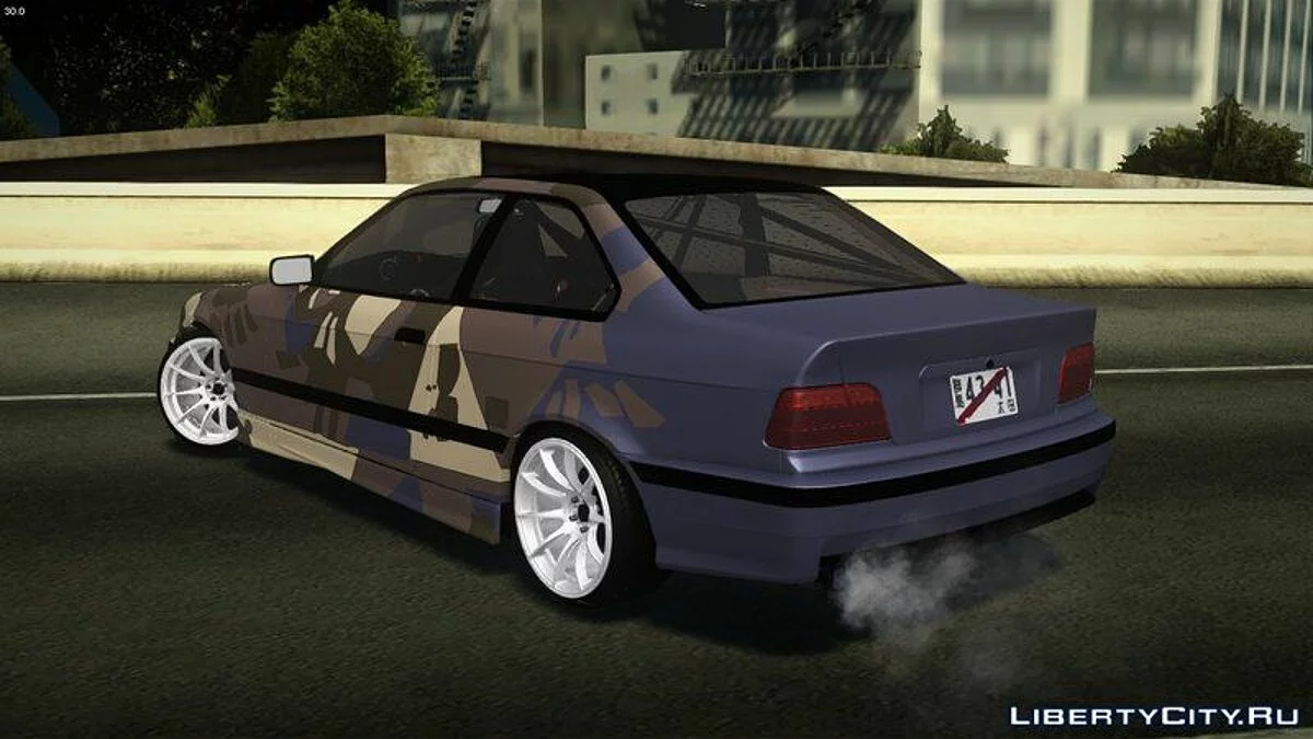 1998 BMW E36 Drift de Hazzard Garage / GTA San Andreas