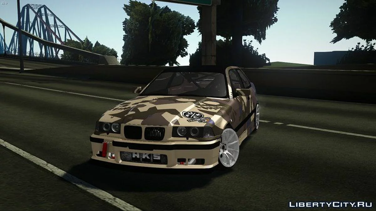 1998 BMW E36 Drift de Hazzard Garage / GTA San Andreas
