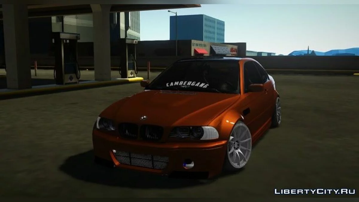 2000年宝马E46 - Hazzard车库的姿态 / GTA San Andreas