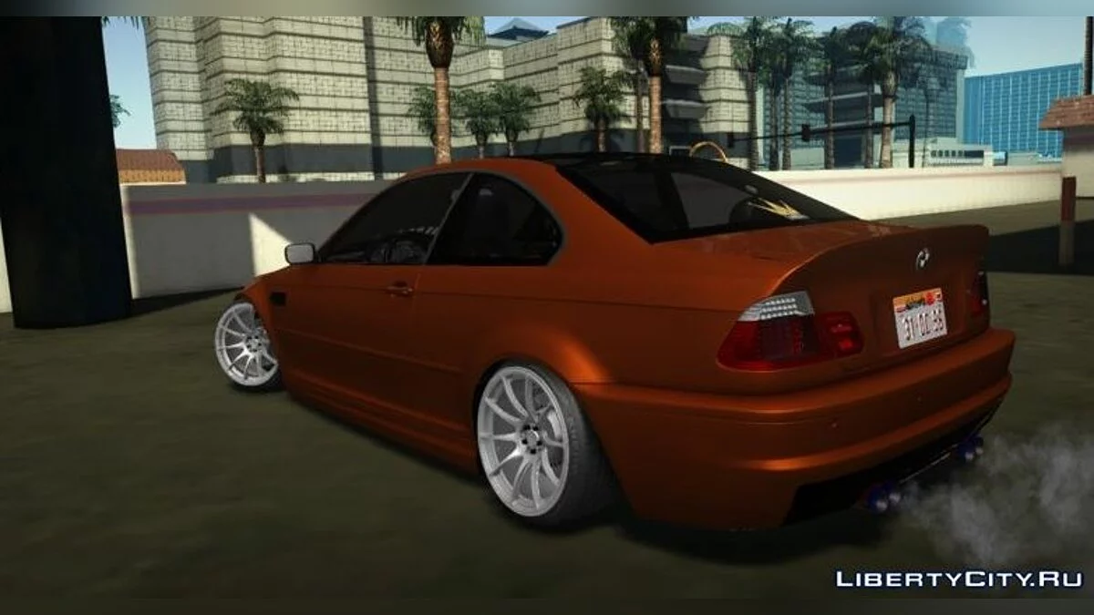 2000年宝马E46 - Hazzard车库的姿态 / GTA San Andreas