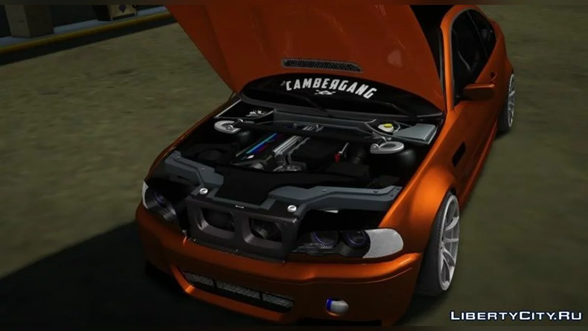 2000年宝马E46 - Hazzard车库的姿态 / GTA San Andreas