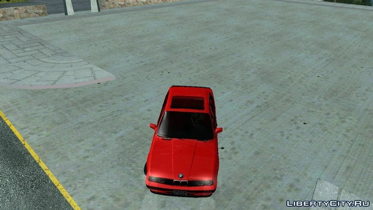 BMW E30 з колесами BBS / GTA San Andreas