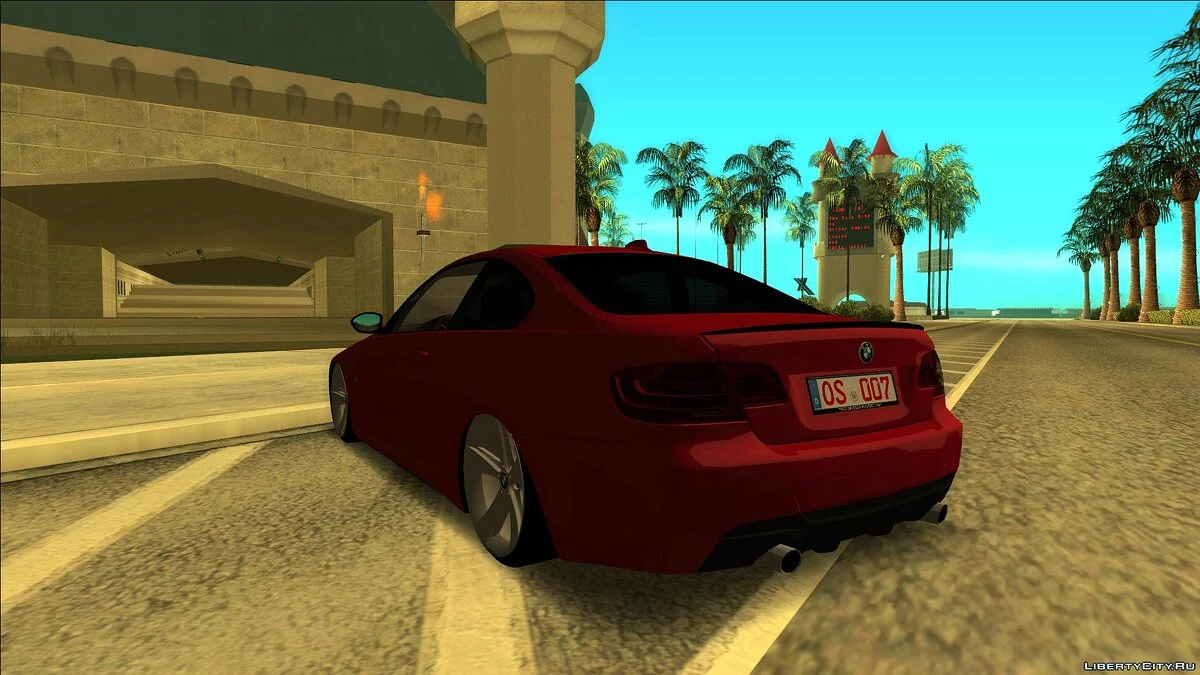 BMW E92 pre-LCI M-Pack / GTA San Andreas