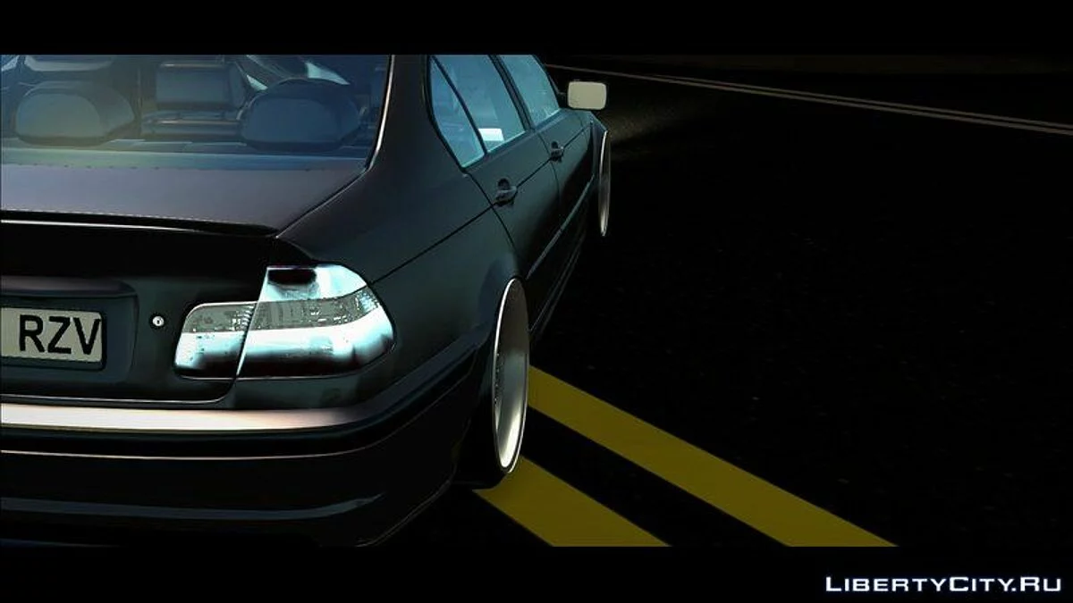 بي إم دبليو E46 M-Tech Facelift منخفضة / جي تي إيه سان أندرياس