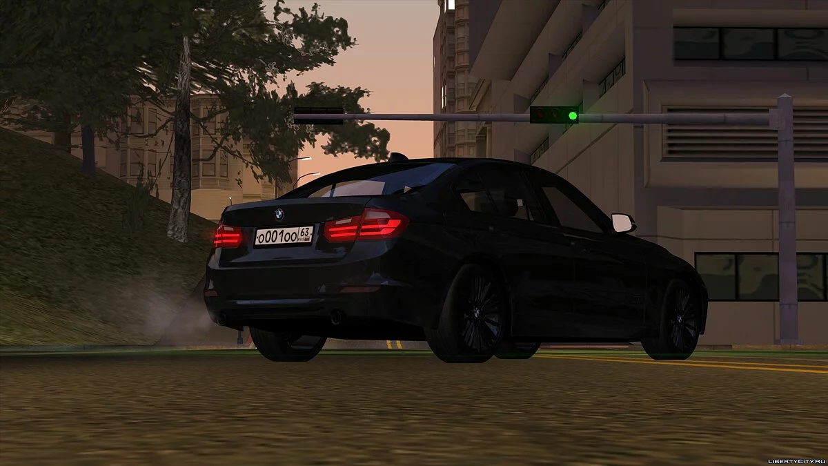 BMW 3 Series F30 with modifications / GTA San Andreas