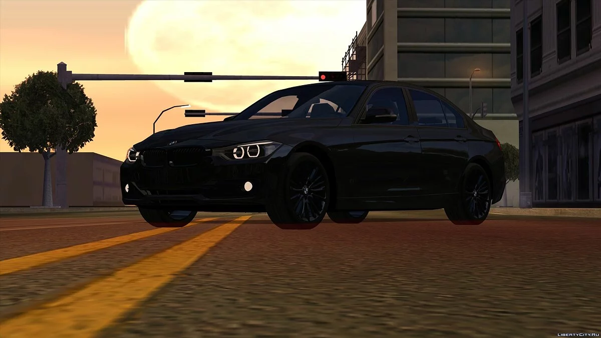 BMW 3 Series F30 with modifications / GTA San Andreas