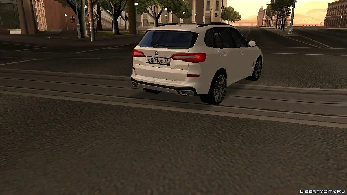 BMW X5 G05 مع تعديل / جي تي إيه سان أندرياس