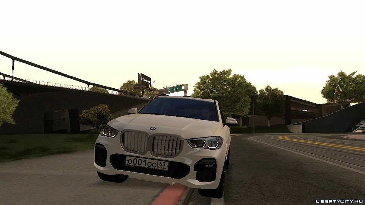 BMW X5 G05 مع تعديل / جي تي إيه سان أندرياس