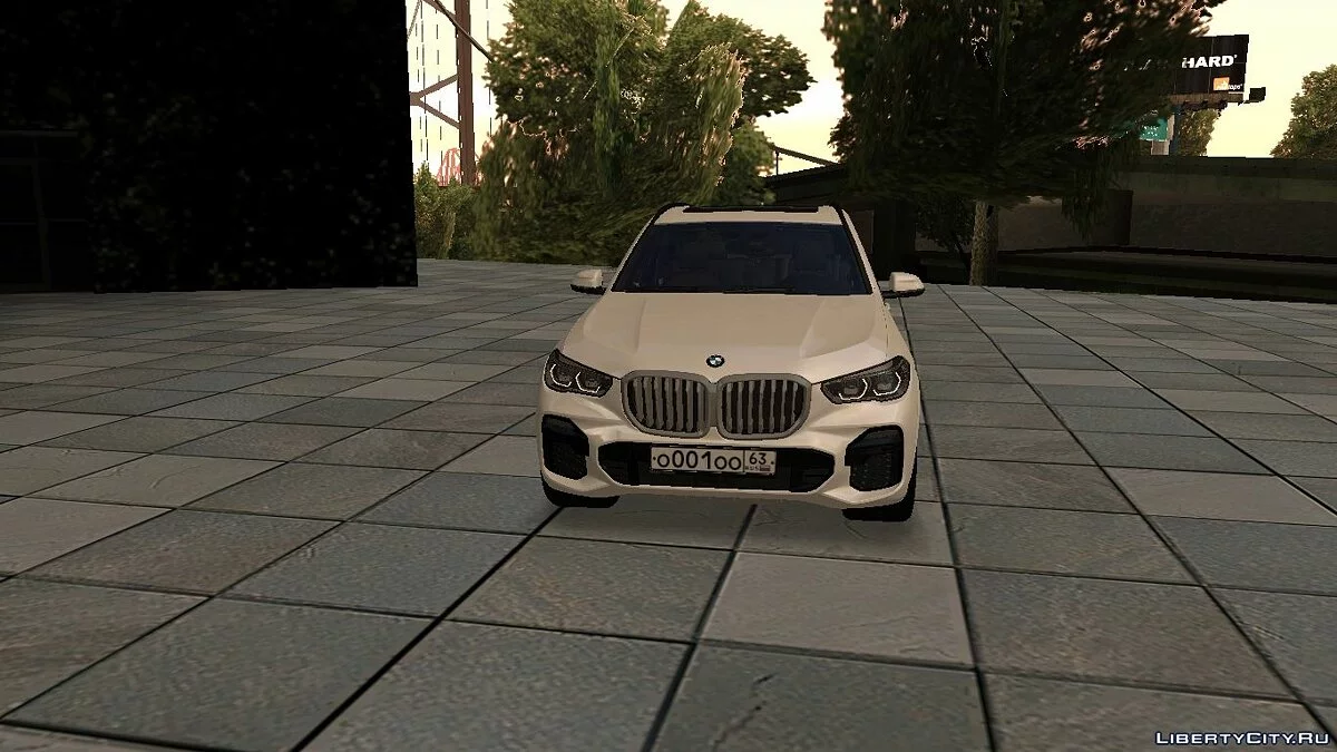 BMW X5 G05 مع تعديل / جي تي إيه سان أندرياس