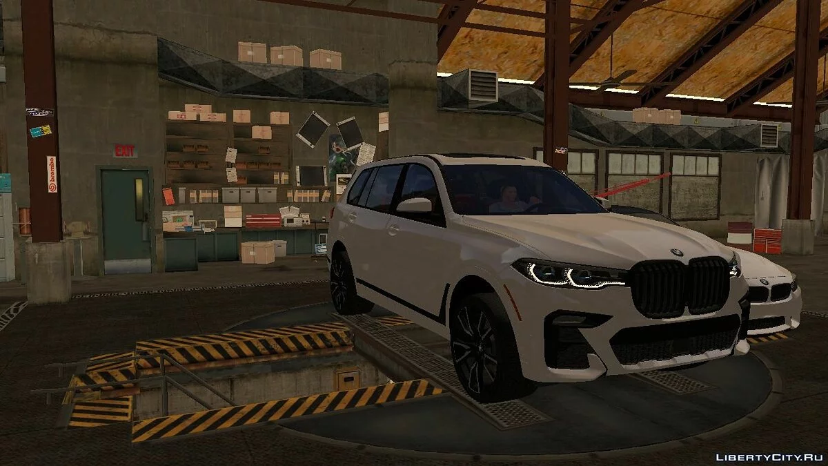 BMW X7 G07 з тюнінгом / GTA San Andreas