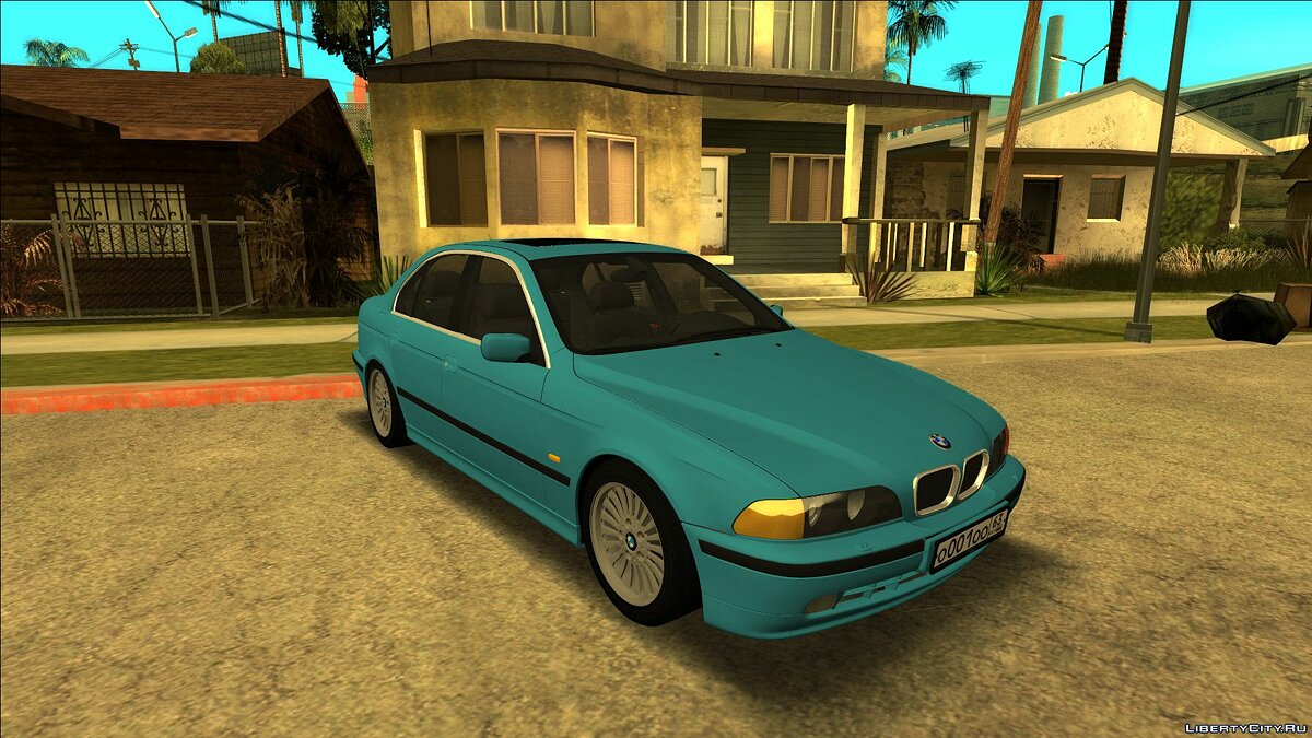 Bmw e39 gta 5 replace фото 105