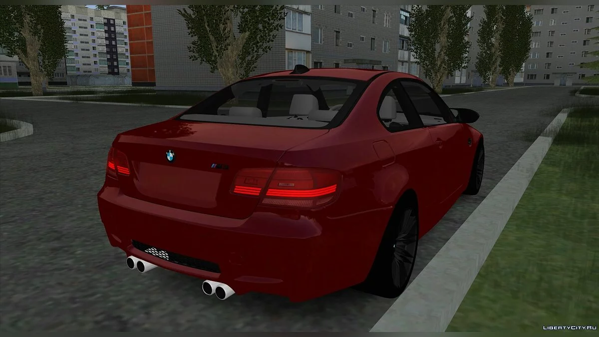 BMW M3 E92 08' / GTA San Andreas