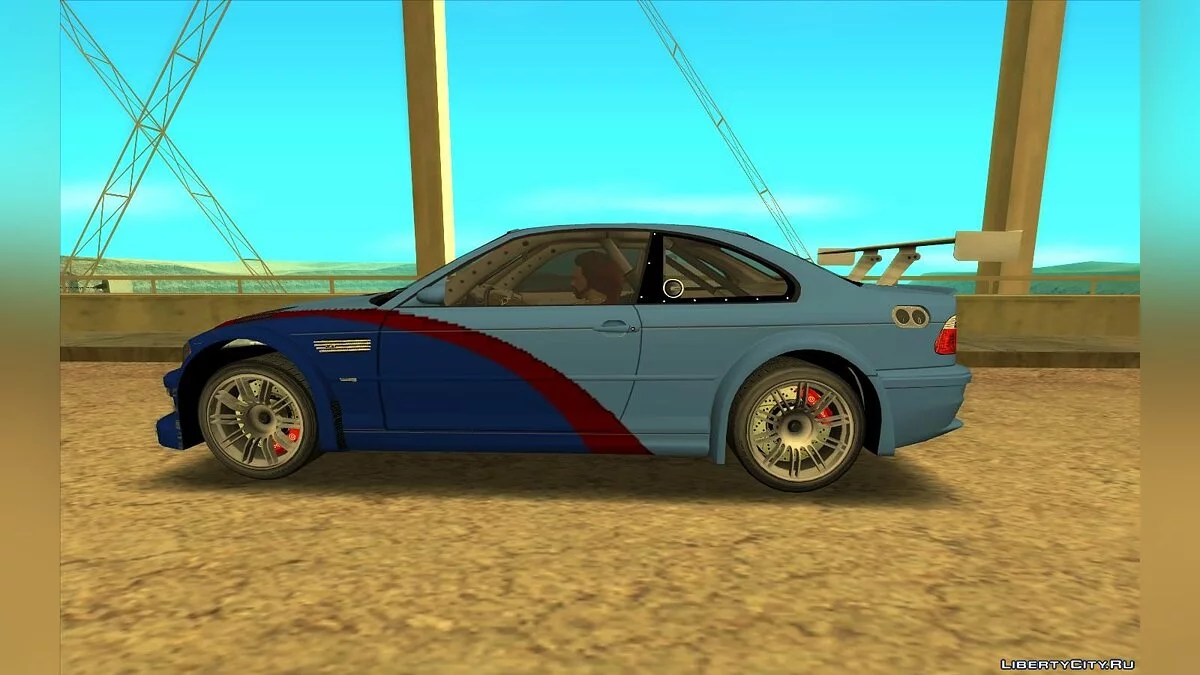 BMW M3 GTR (E46)  из NFS:Most Wanted / GTA San Andreas