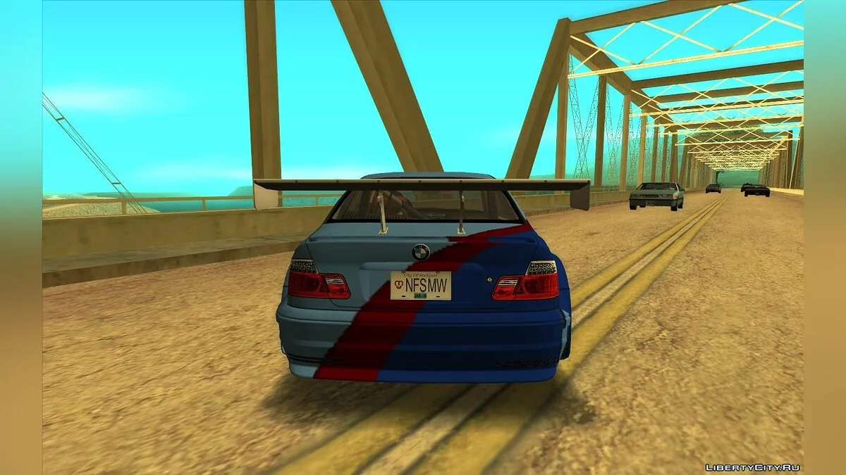 BMW M3 GTR (E46)  из NFS:Most Wanted / GTA San Andreas