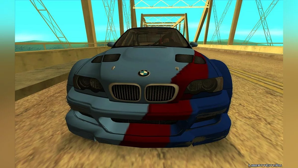 BMW M3 GTR (E46)  из NFS:Most Wanted / GTA San Andreas