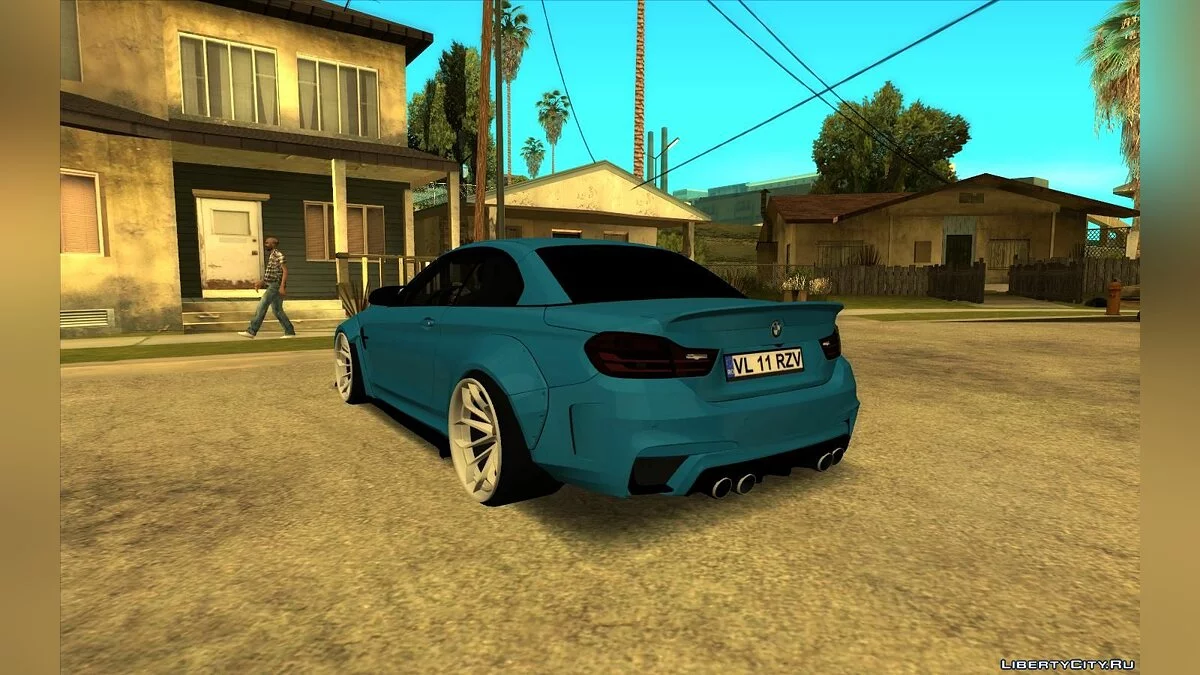 BMW M4 Cabrio Large Carrosserie / GTA San Andreas