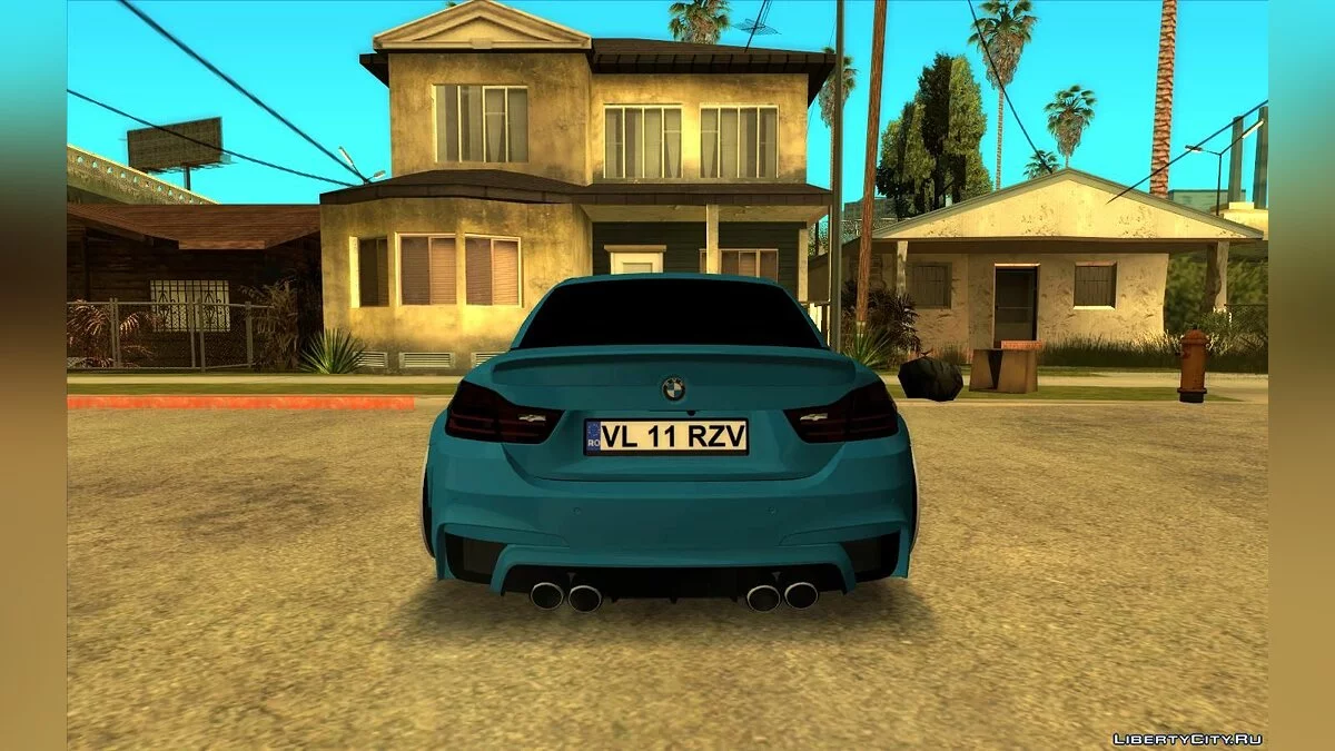 BMW M4 Cabrio Large Carrosserie / GTA San Andreas