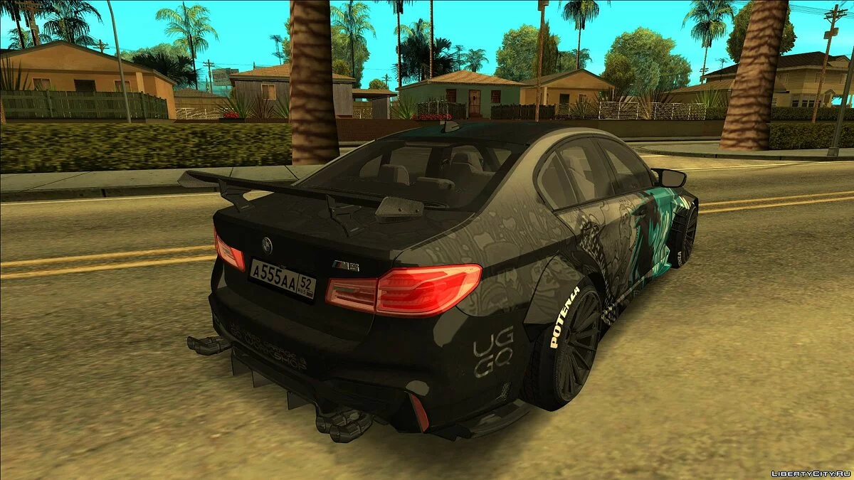 BMW M5 F90 | UG&GQ Collab / GTA San Andreas