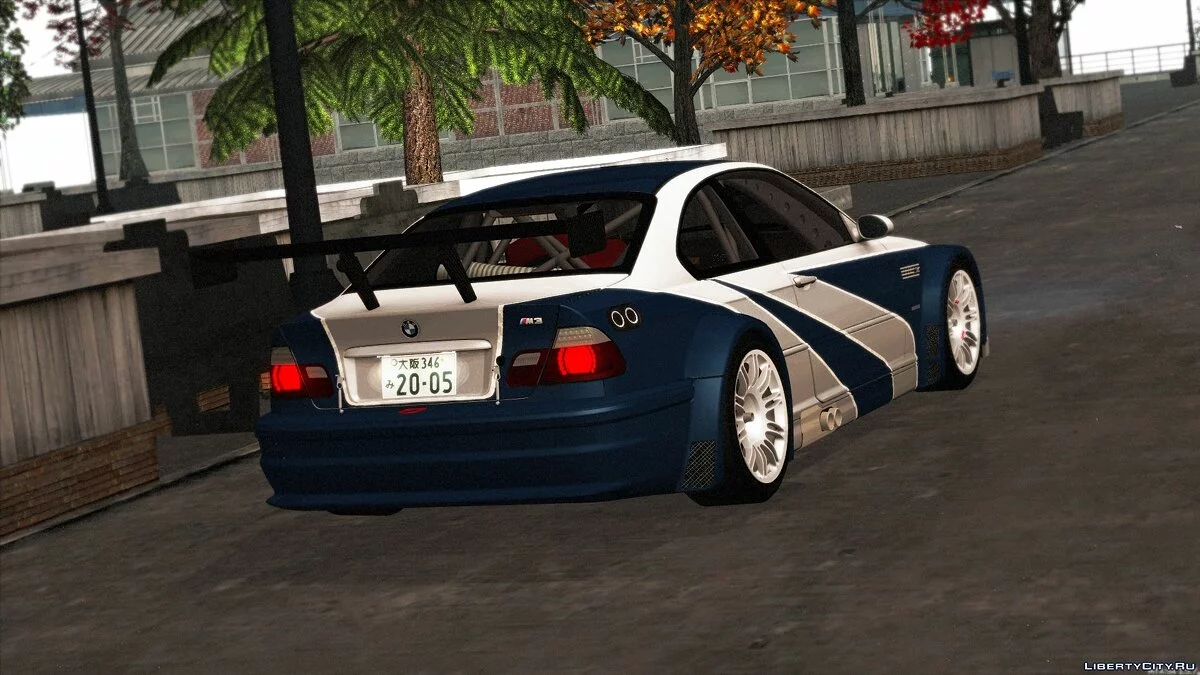 BMW M3 GTR від Razor / GTA San Andreas