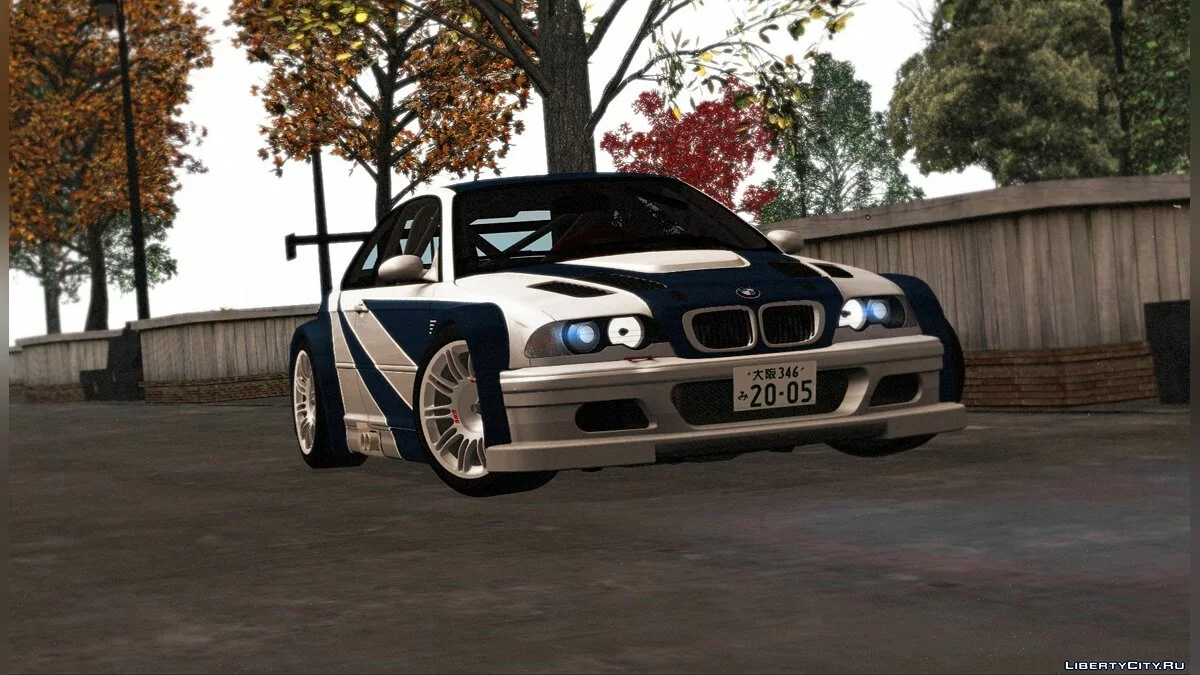 BMW M3 GTR від Razor / GTA San Andreas
