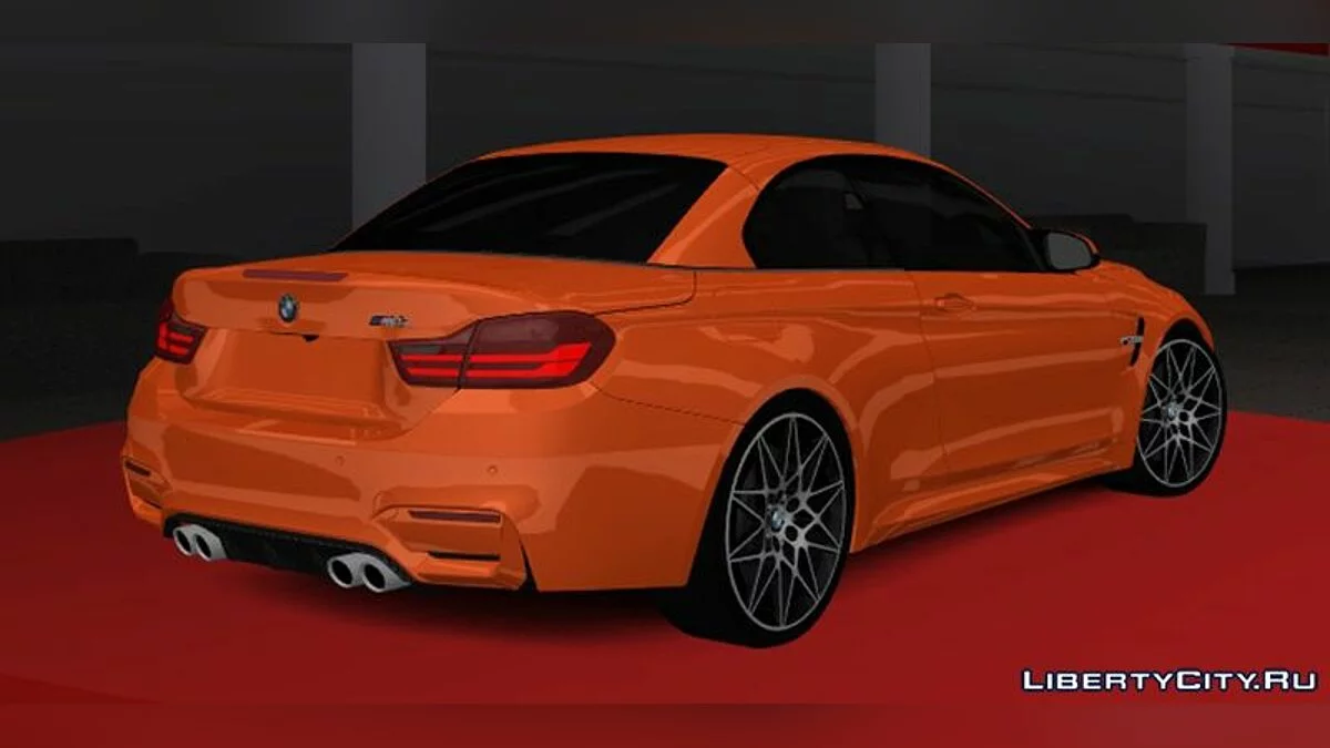 BMW M4 Cabrio 2017 / GTA San Andreas