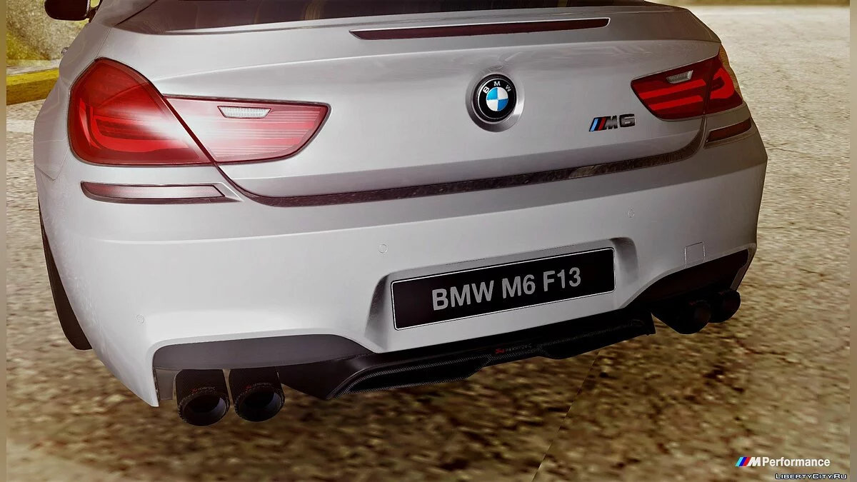 BMW M6 F13 Akrapovic / GTA San Andreas