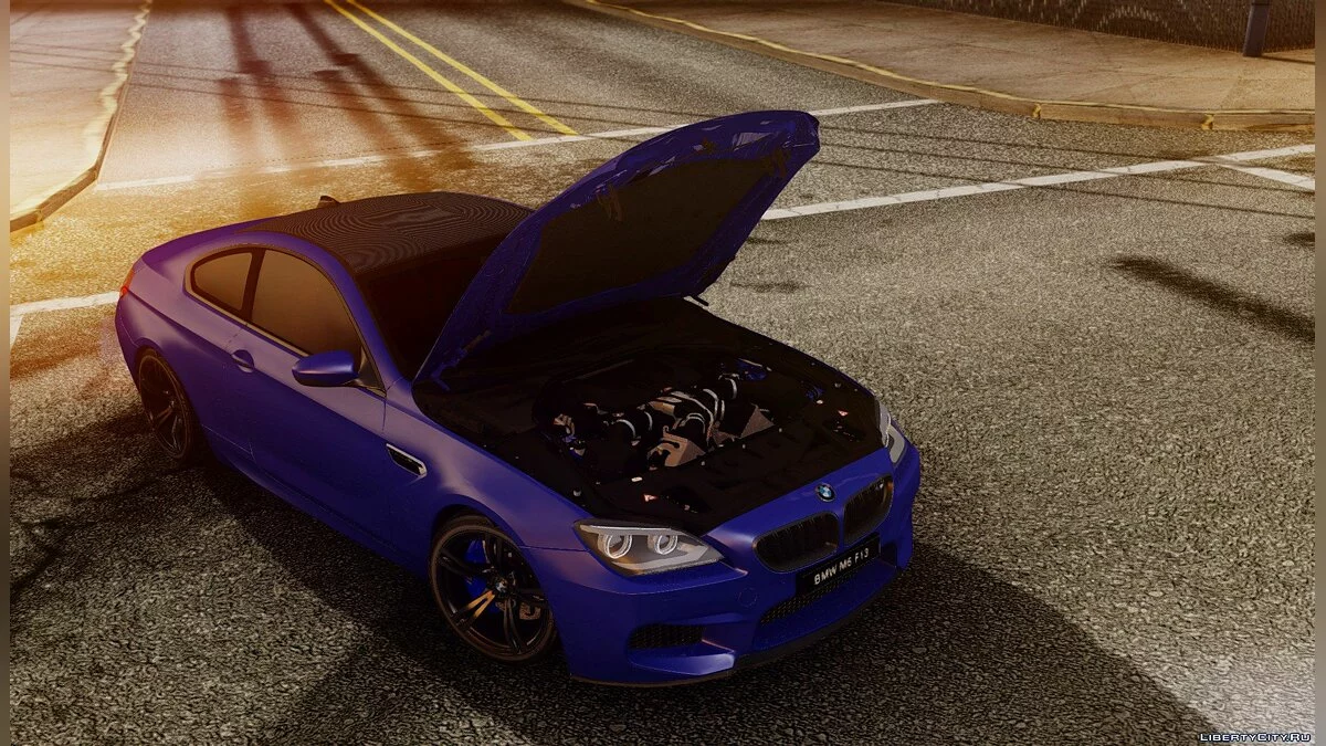 BMW M6 F13 Akrapovic / GTA San Andreas
