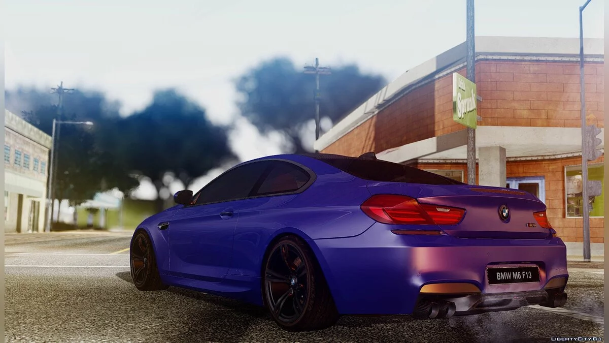 BMW M6 F13 Akrapovic / GTA San Andreas