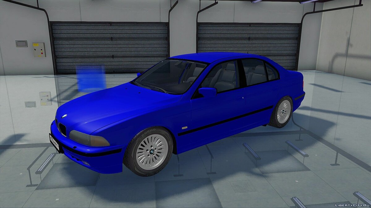 BMW E39 530D Light Tuning for GTA San Andreas