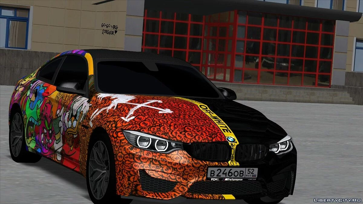 BMW M4 "Two face" / GTA San Andreas