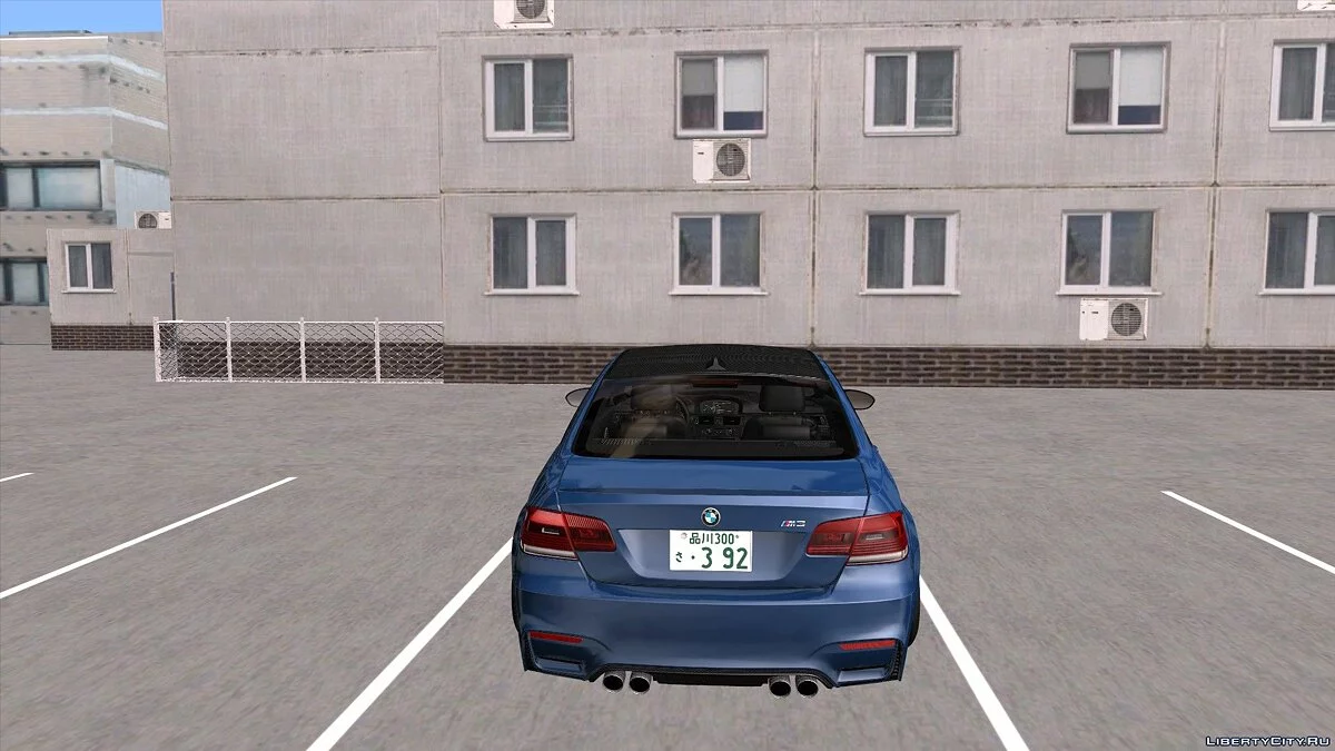 BMW M3 E92 / GTA San Andreas