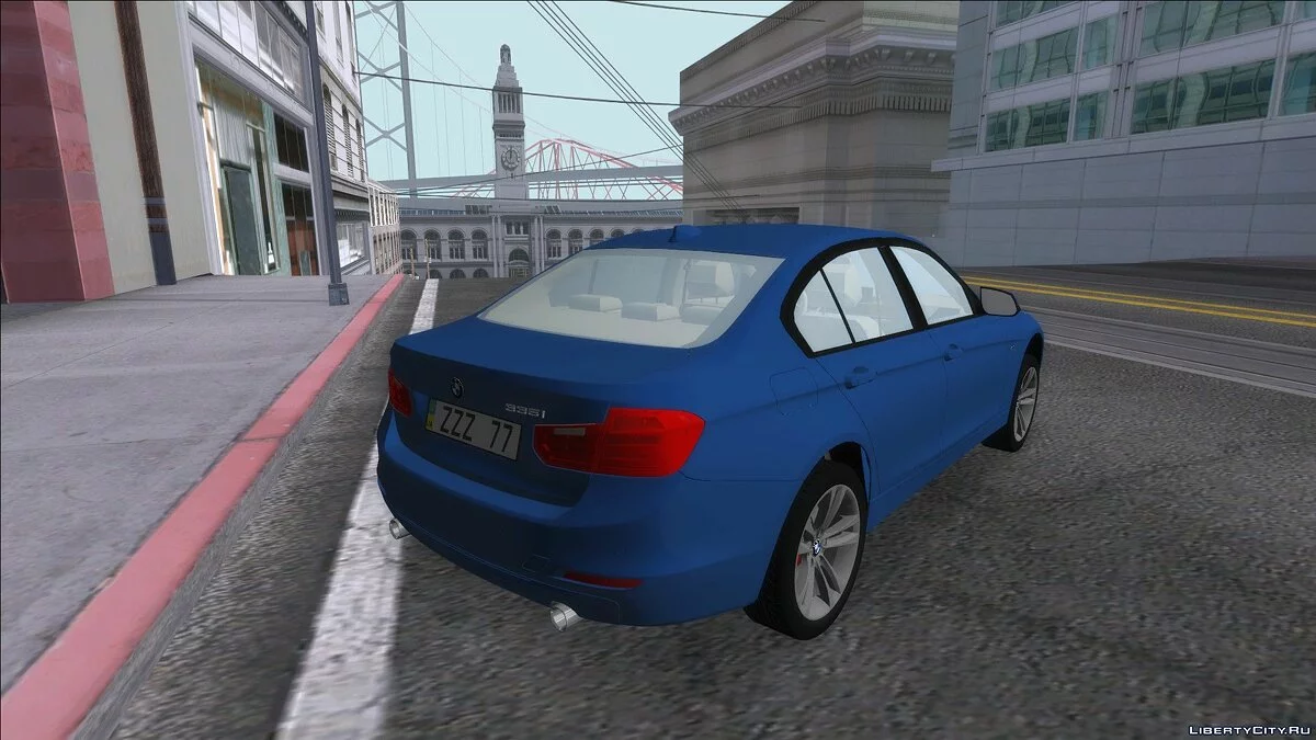 BMW 3 Series F30 2012 / GTA San Andreas
