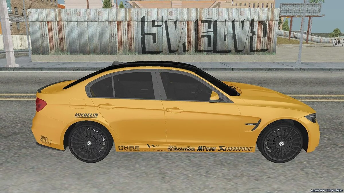 宝马 M3 F30 Akrapovic / GTA San Andreas