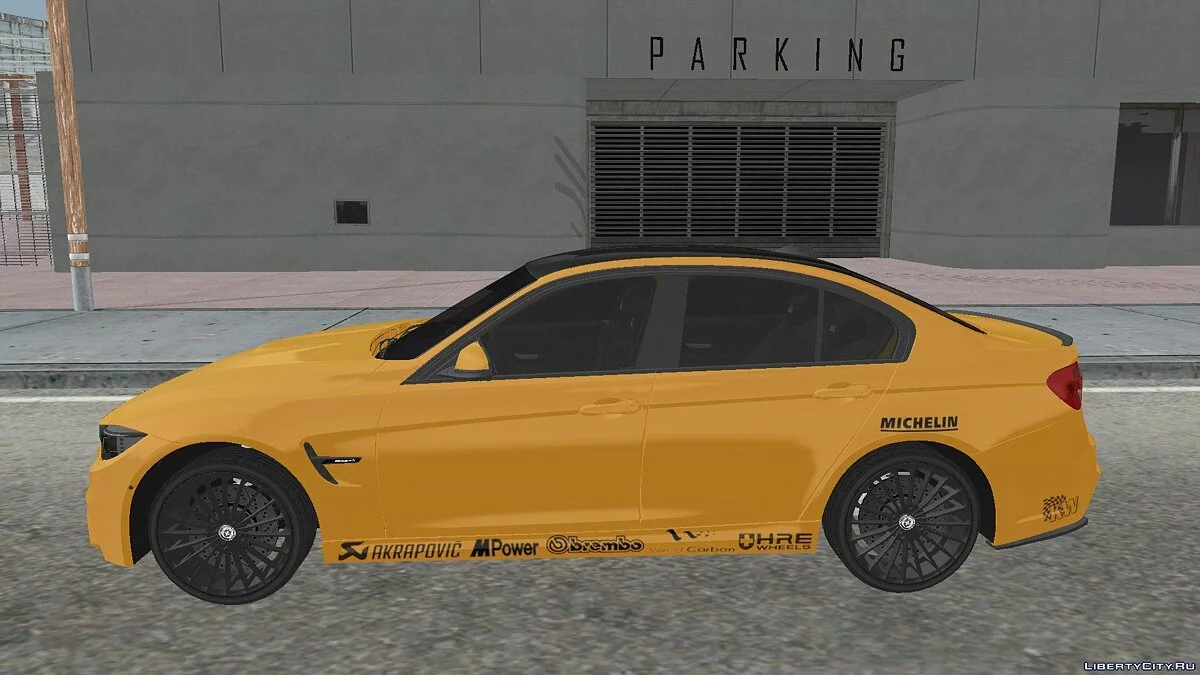 宝马 M3 F30 Akrapovic / GTA San Andreas