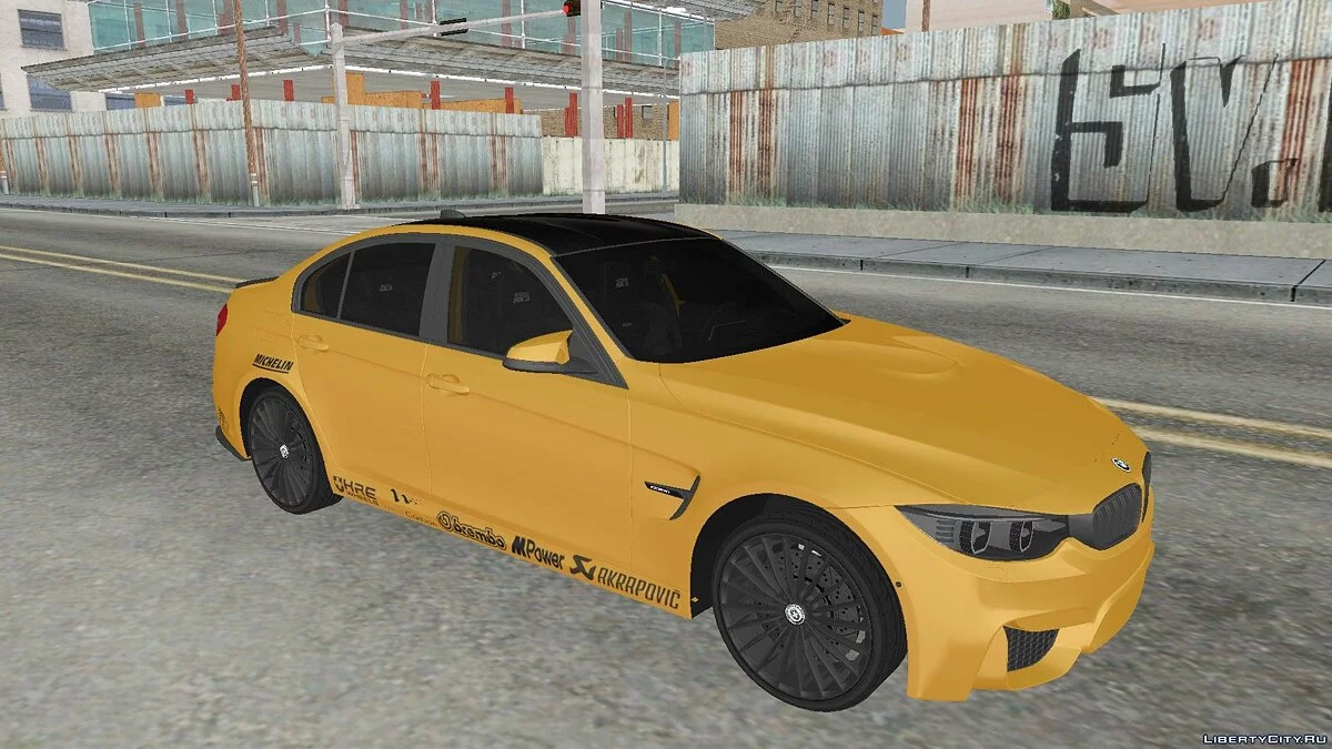 宝马 M3 F30 Akrapovic / GTA San Andreas