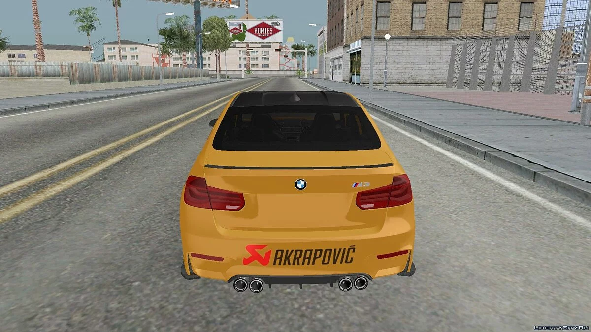 宝马 M3 F30 Akrapovic / GTA San Andreas