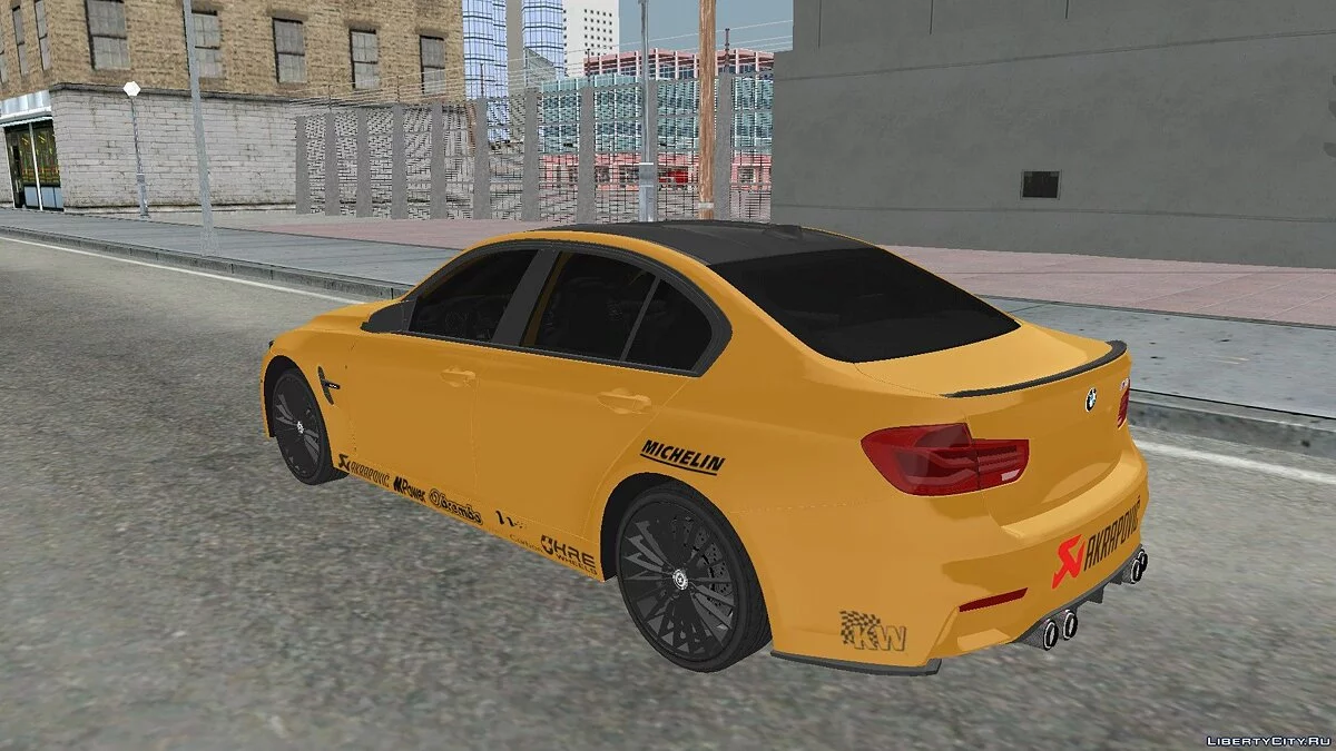 宝马 M3 F30 Akrapovic / GTA San Andreas