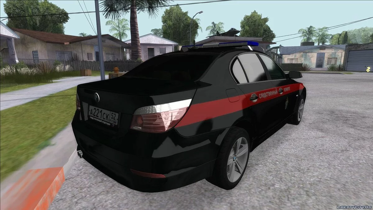 BMW M5 E60 Investigative Committee RF / GTA San Andreas