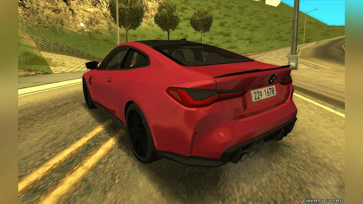 BMW M4 Competición 2021 / GTA San Andreas