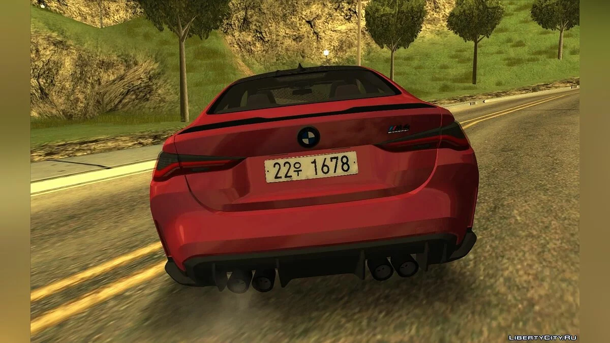 BMW M4 Competición 2021 / GTA San Andreas