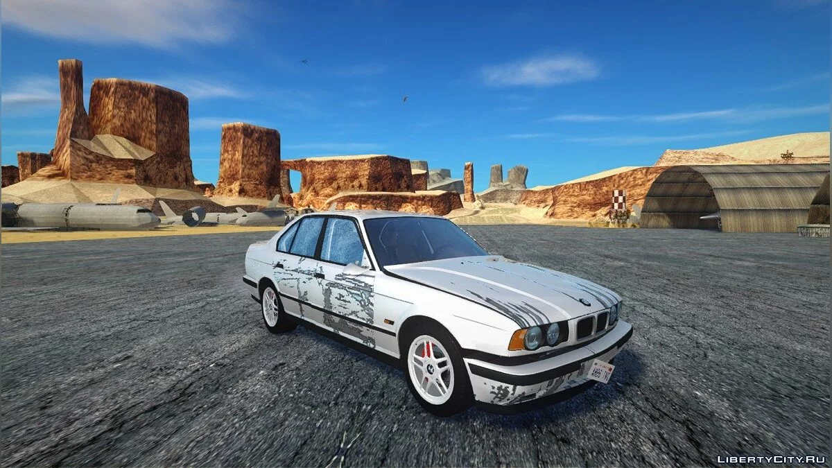 BMW M5 E34 Anpassbar / GTA San Andreas