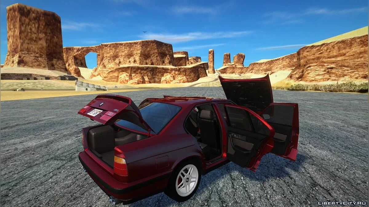 BMW M5 E34 Anpassbar / GTA San Andreas