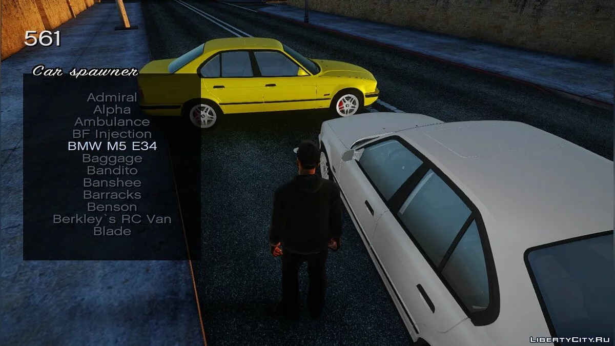 BMW M5 E34 Anpassbar / GTA San Andreas
