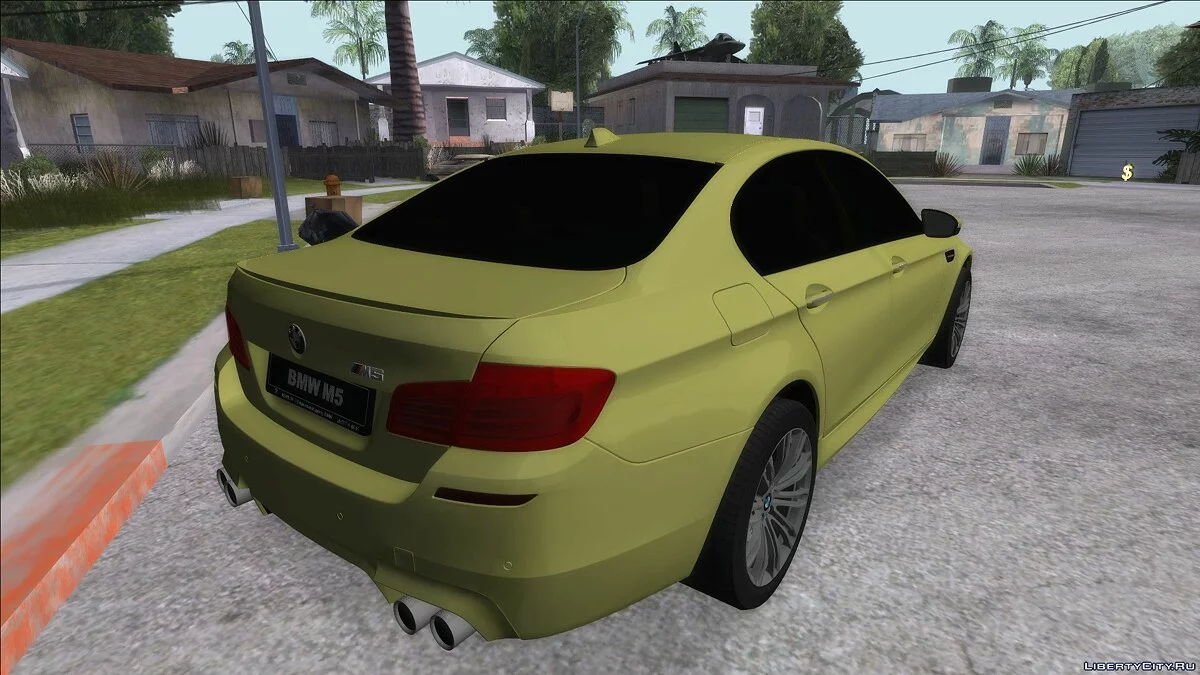 بي إم دبليو M5 F10 ستوك سنجل / جي تي إيه سان أندرياس