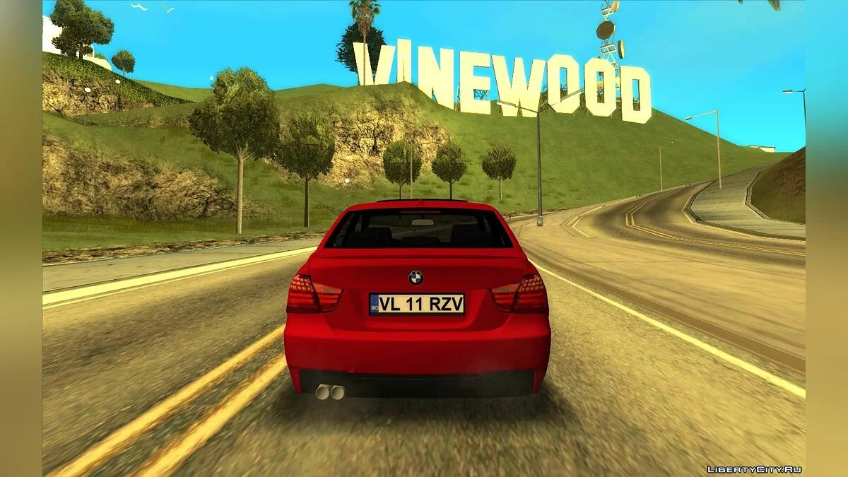 2010 BMW E90 320d M Sport / GTA San Andreas