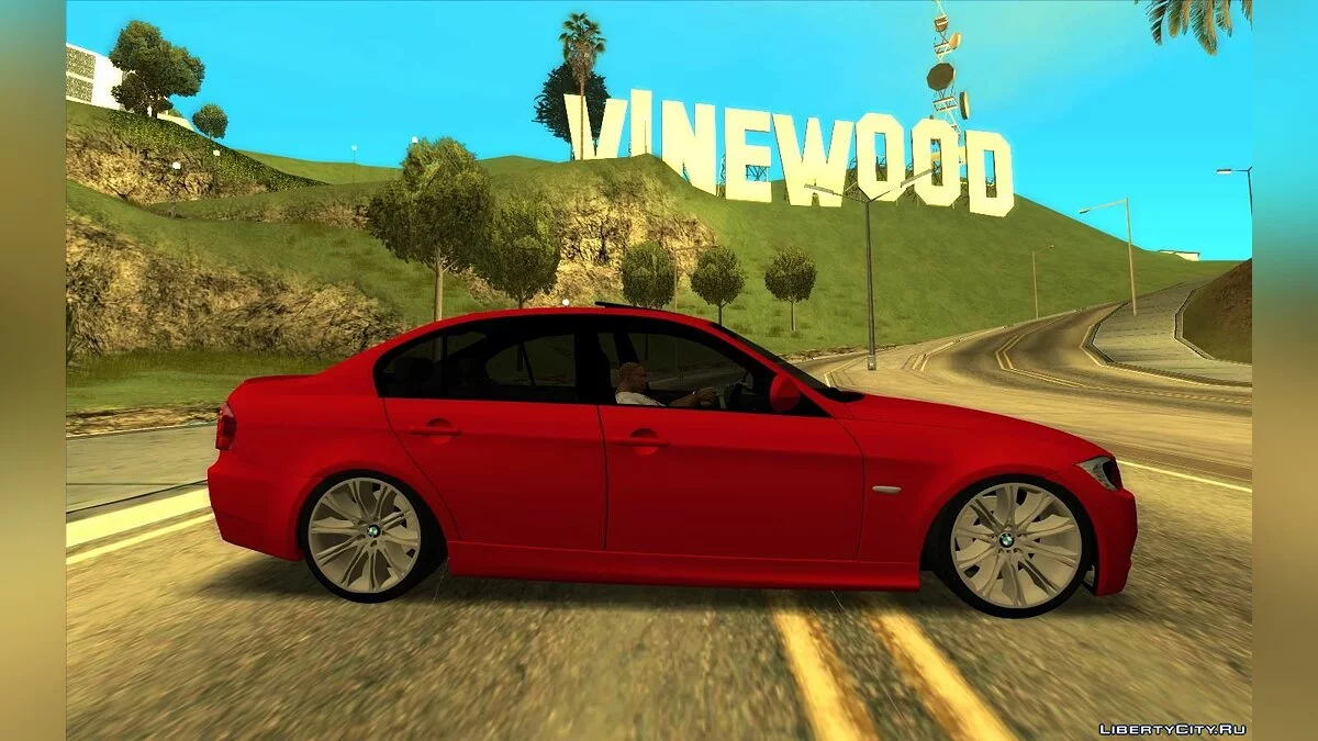 2010 BMW E90 320d M Sport / GTA San Andreas