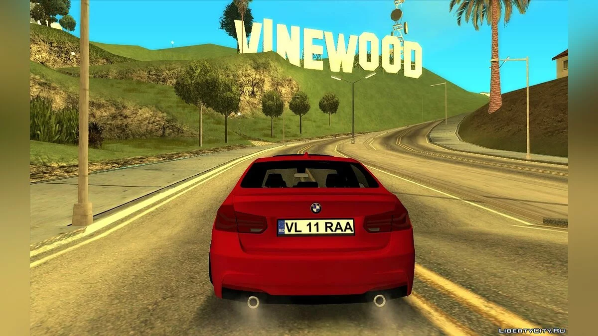 2016 BMW F30 335d M Sport / GTA San Andreas