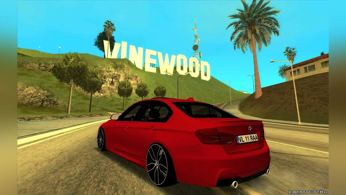 2016 BMW F30 335d M Sport / GTA San Andreas
